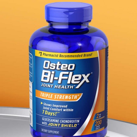 Osteo Bi-Flex 3倍强氨糖维骨力骨胶原关节片 200粒