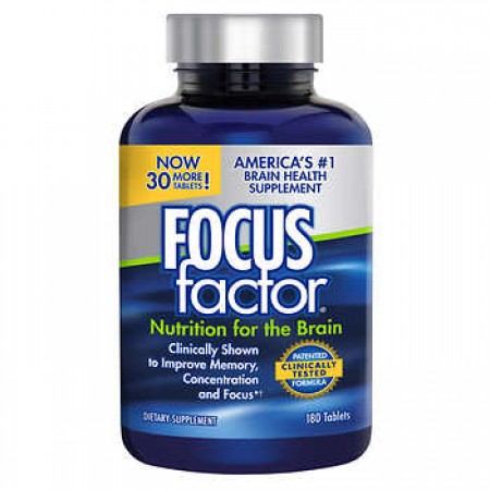 FOCUSfactor健脑片成人记忆补充剂补充大脑营养剂 180片