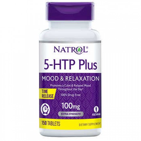 Natrol 5-HTP Plus 100 mg., 150 Tablets