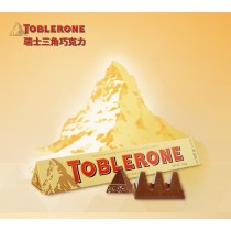 Toblerone瑞士三角牛奶巧克力 蜂蜜杏仁味600g