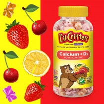 L’il Critters小熊糖儿童补钙 维生素D3软糖200粒