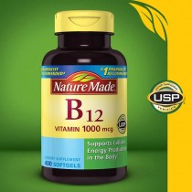 Nature Made B12 维生素B12 缓解压力VB12 400粒